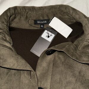 NWT DAMEE MICRO-SUEDE CLASSIC JKT - 4896 - OLIVE XL NWT
$195.00